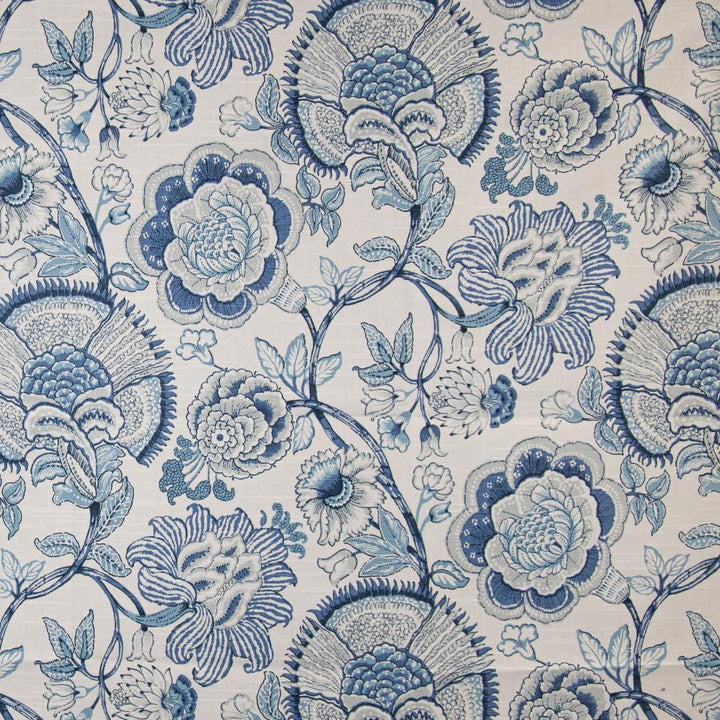 Springhope # 529 Delft by Maxwell Fabric Print Gallery Ii 100% COTTON PAKISTAN V-25.3" H-13.5" 54" - Fabric Carolina -