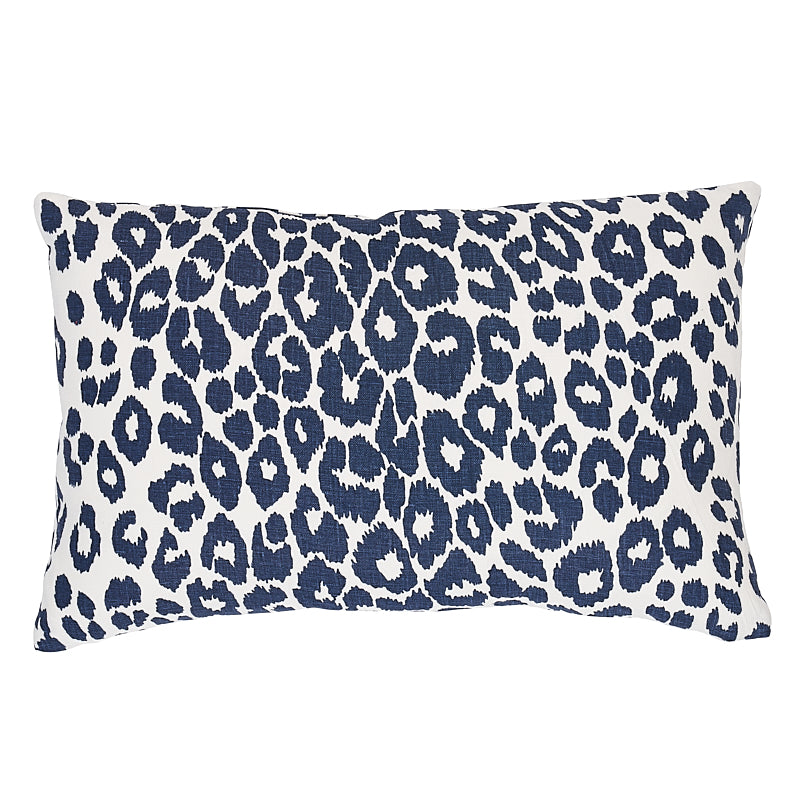Iconic Leopard Pillow - Ink by Schumacher Pillow