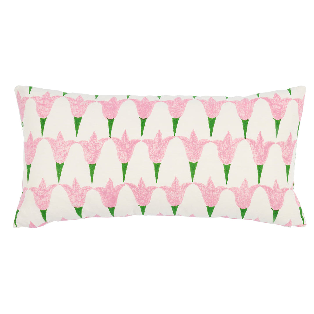 Tulip + Seed Pillow - Rose & Grass by Schumacher Pillow