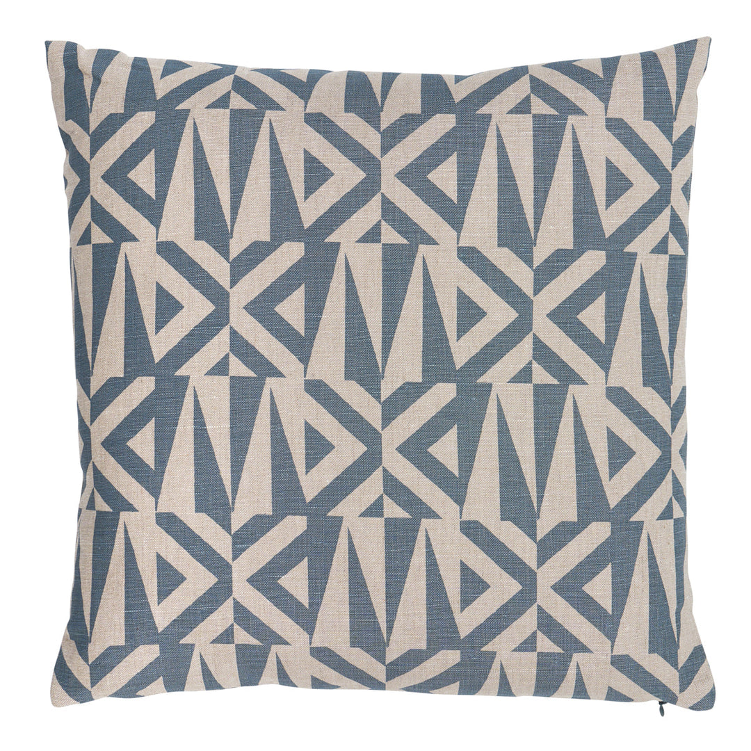 Amero Pillow - Slate Blue by Schumacher Pillow