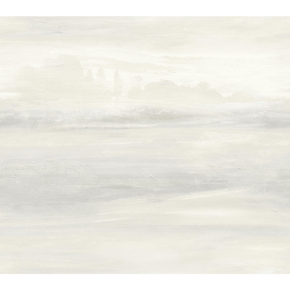 Soothing Mists Scenic White Wallpaper by Candice Olson Candice Olson Casual Elegance Covers about 60.8 square feet 27-in by 27-ft long roll Unpasted 24 - Fabric Carolina -