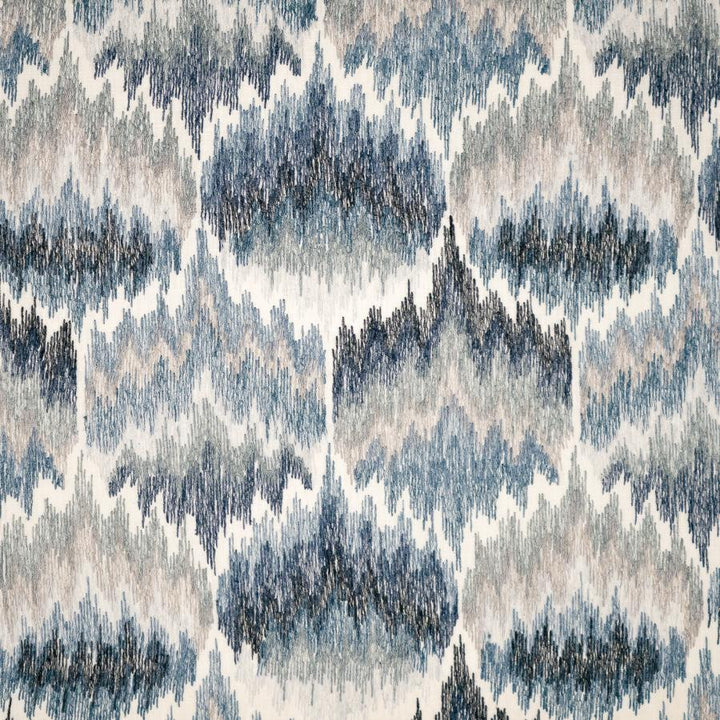 Shatter # 139 Nautic by Maxwell Fabric Color Theory-Vol. Ix Pacific 62% POLYESTER
38% COTTON EMB.-100% POLYESTER INDIA V-9" H-12.9" 54"EMB.51" - Fabric Carolina -