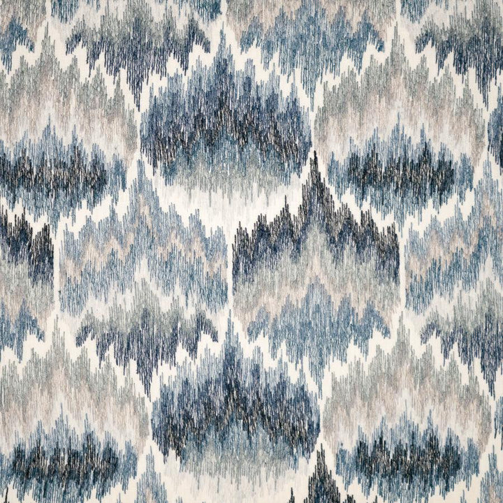 Shatter # 139 Nautic by Maxwell Designer Fabric Color Theory-Vol. Ix Pacific 62% POLYESTER
38% COTTON EMB.-100% POLYESTER INDIA V-9" H-12.9" 54"EMB.51" - Swanky Fabrics -