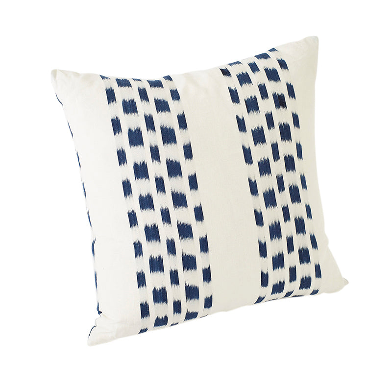 Izmir Stripe Pillow - Indigo by Schumacher Pillow