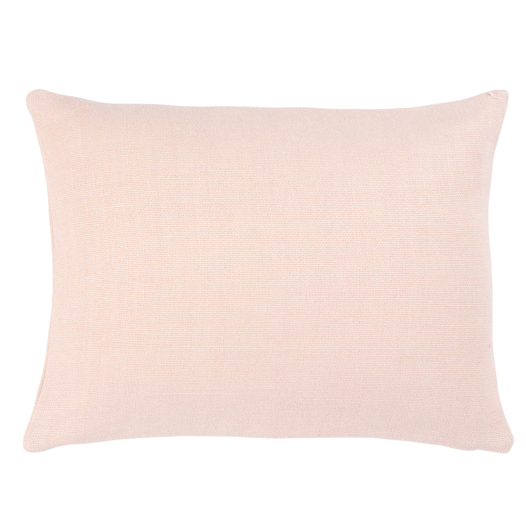 Piet Performance Linen Pillow - Rose Quartz by Schumacher Pillow