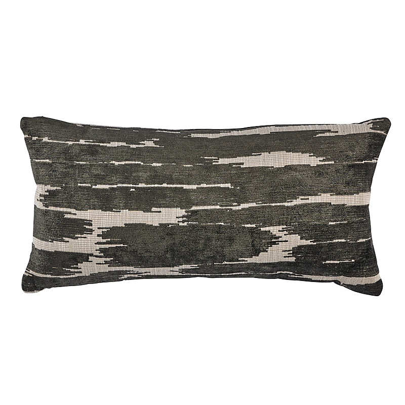 Gibson Pillow - Charcoal by Schumacher Pillow