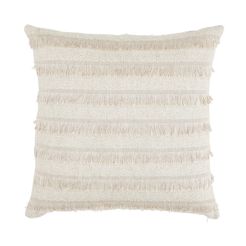 Acadia Pillow - Greige by Schumacher Pillow