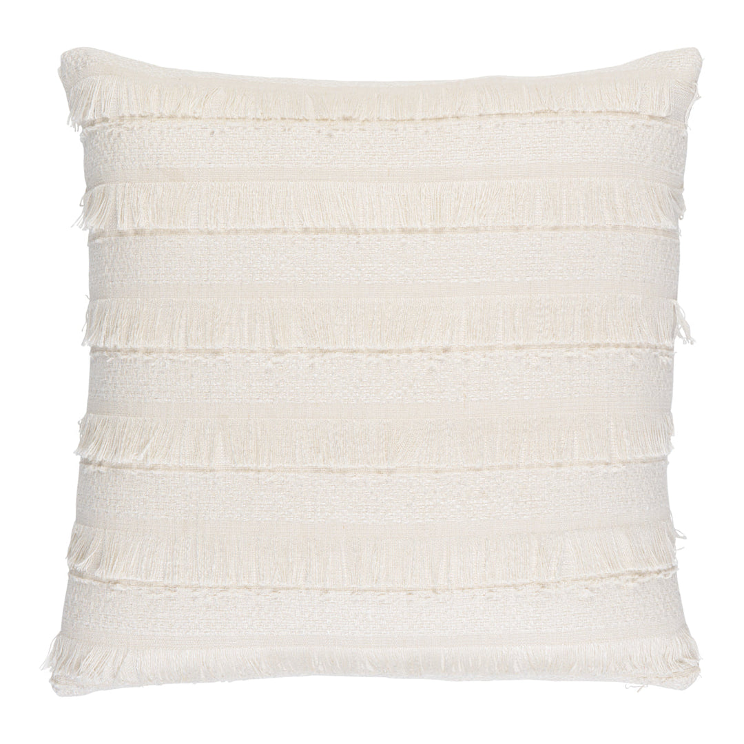 Acadia Pillow - Ivory by Schumacher Pillow