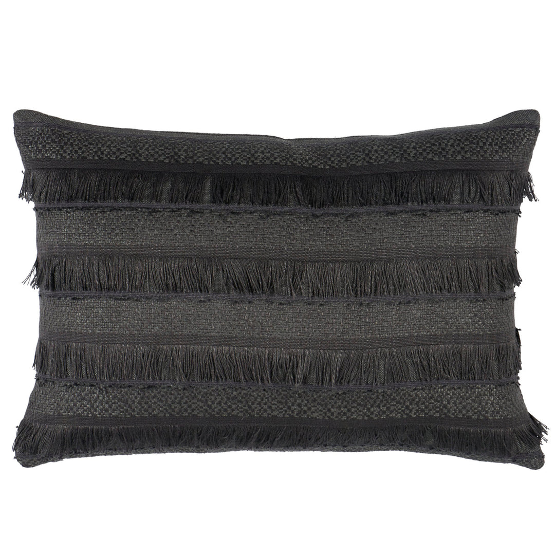 Acadia Pillow - Charcoal by Schumacher Pillow
