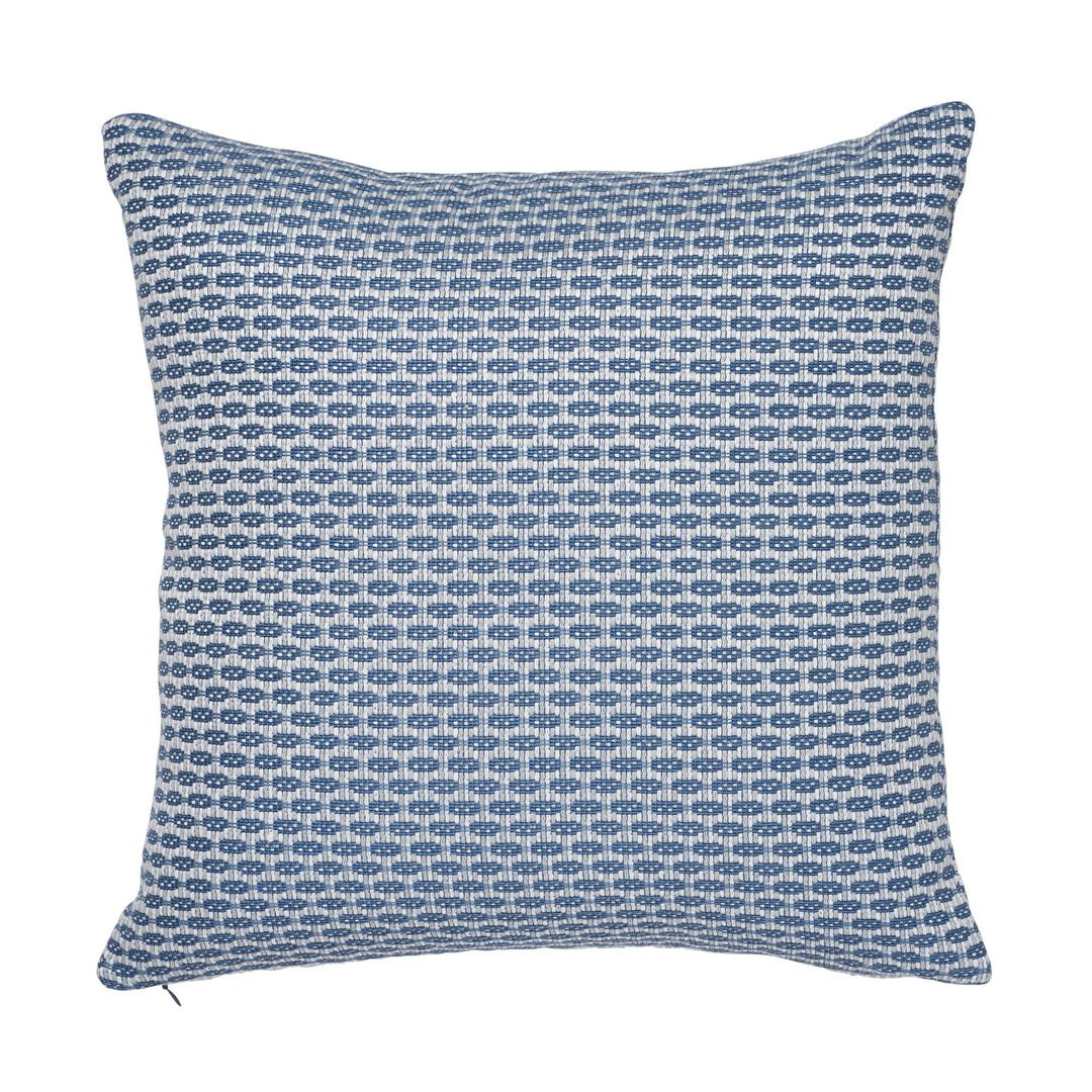 Hickox I/O Pillow - Blue by Schumacher Pillow