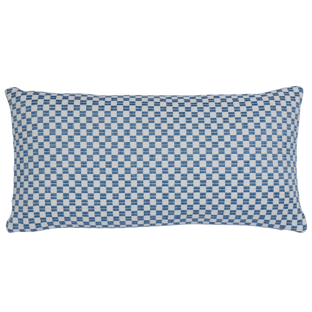 Elkhart Pillow - Blue by Schumacher Pillow