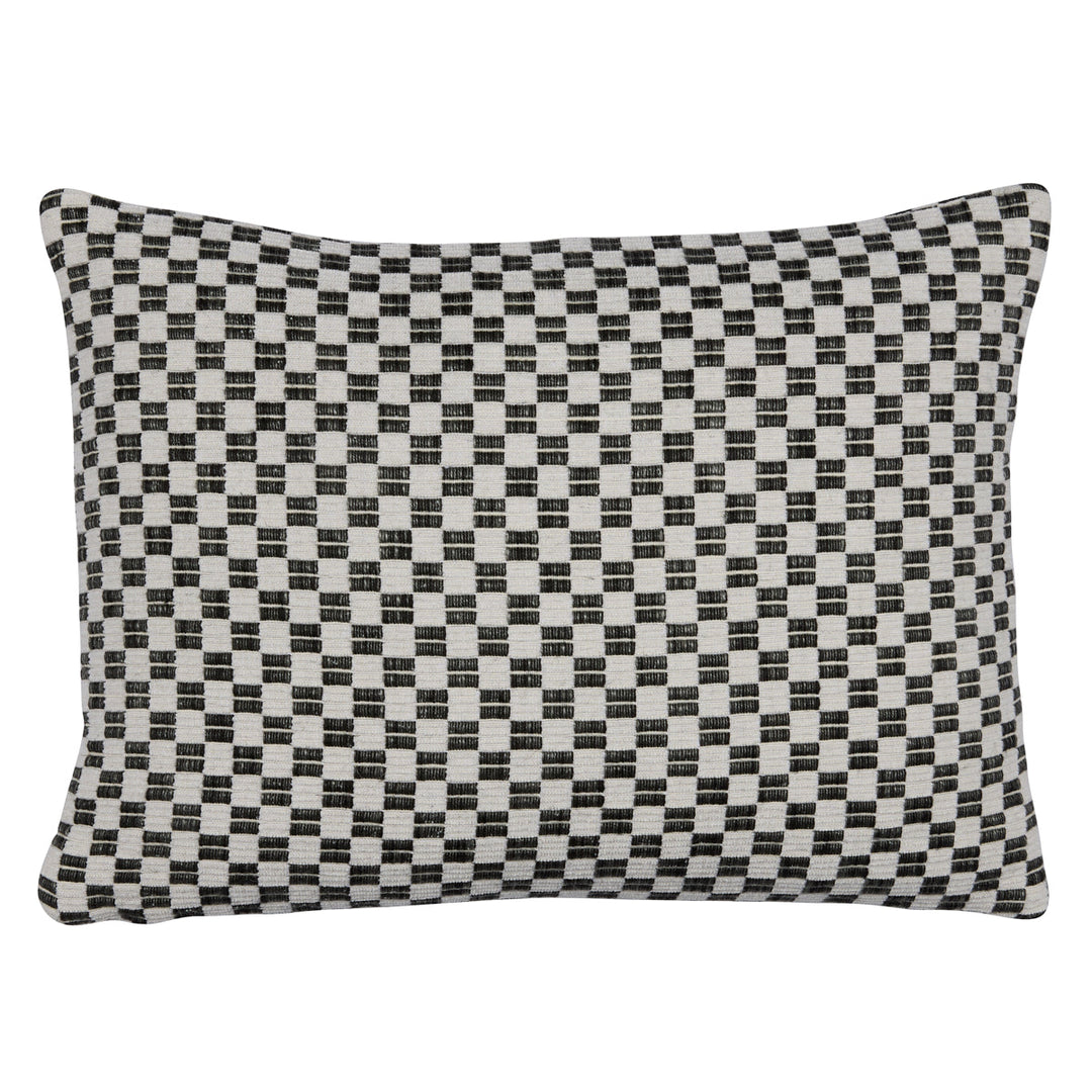Elkhart Pillow - Black by Schumacher Pillow