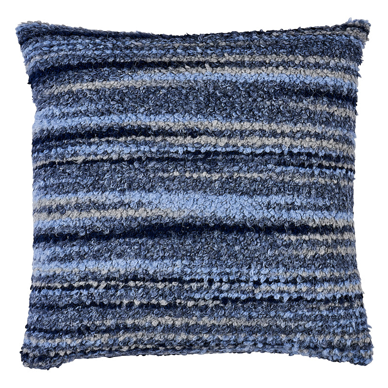 Bensley Boucle Pillow - Blues by Schumacher Pillow