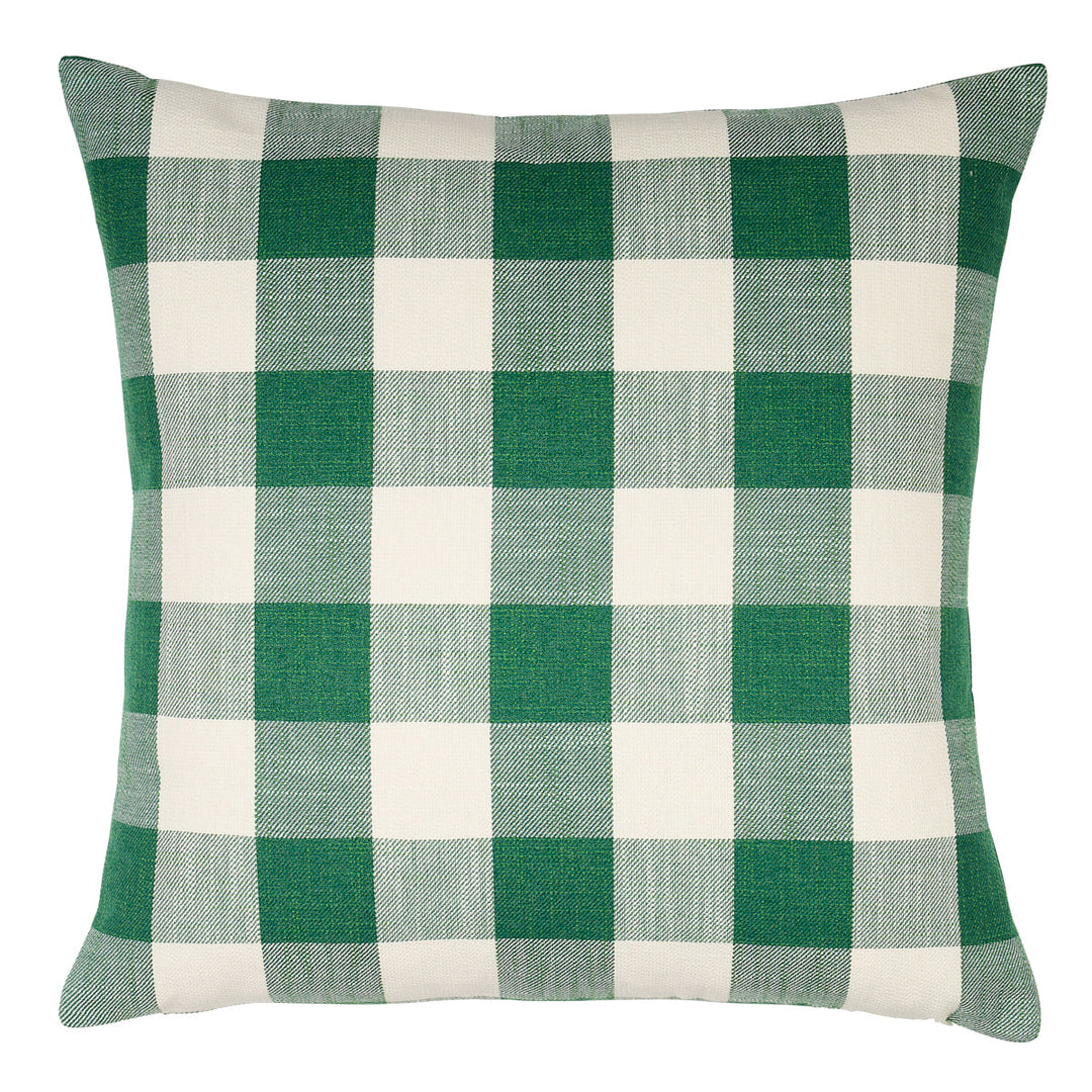 Picnic I/O Pillow - Emerald by Schumacher Pillow