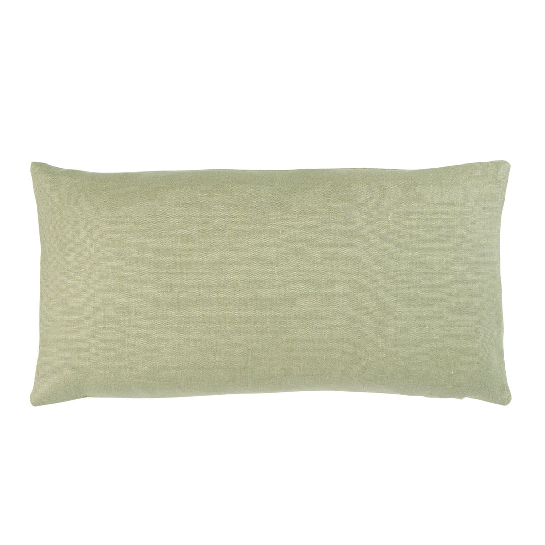 Jumi Stonewashed Linen Pillow - Sage by Schumacher Pillow