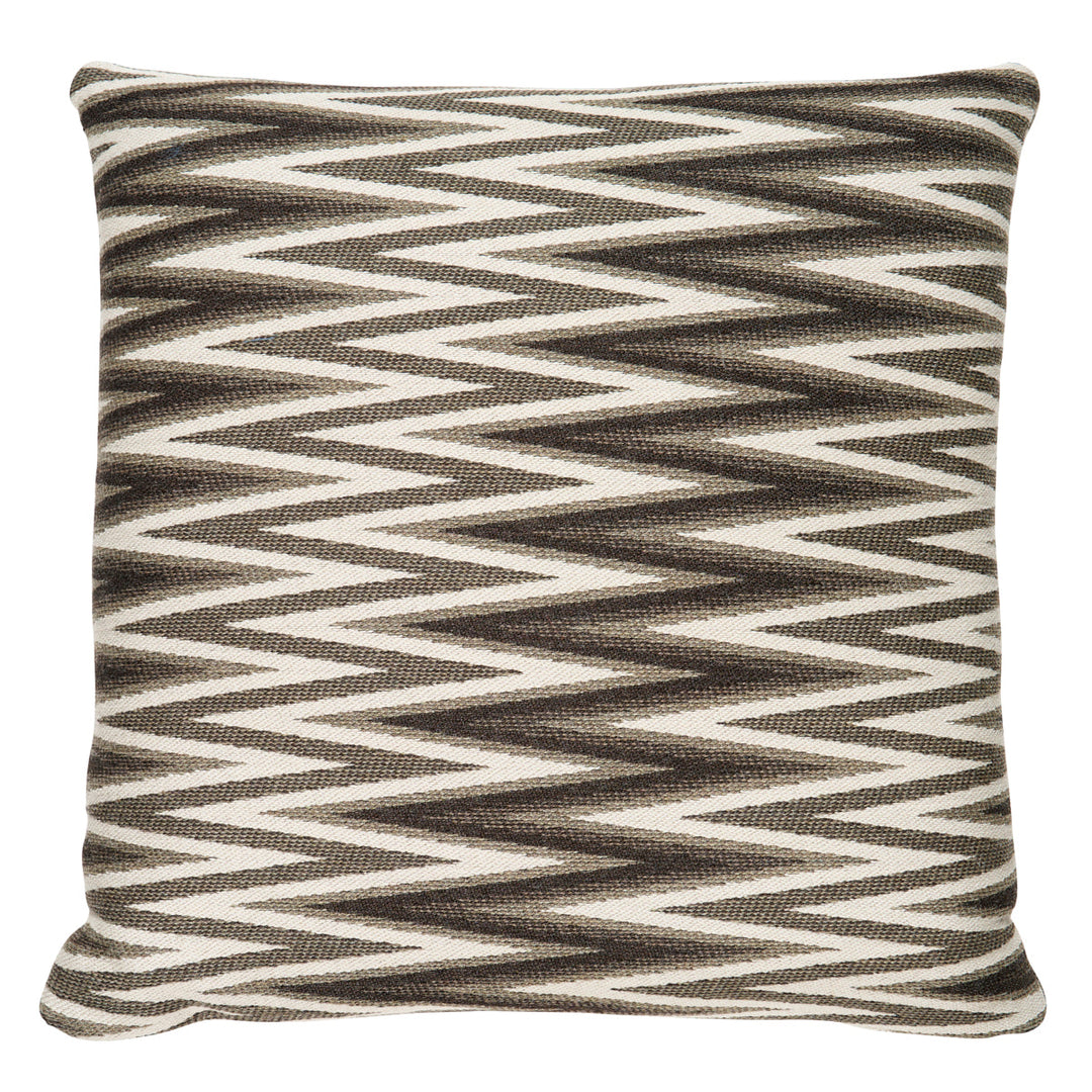 Wedge Weave Pillow - Green by Schumacher Pillow