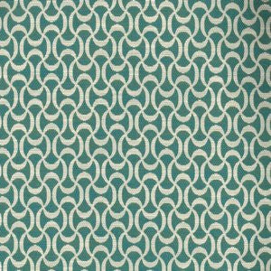 Soiree Turquoise by Norbar Fabric Color/AQUA-TEAL-SPA 73% RAYON 27% POLYESTER CHINA 50,000 WYZENBEEK 1 3/4"V 1 3/4"H 55 - Fabric Carolina -
