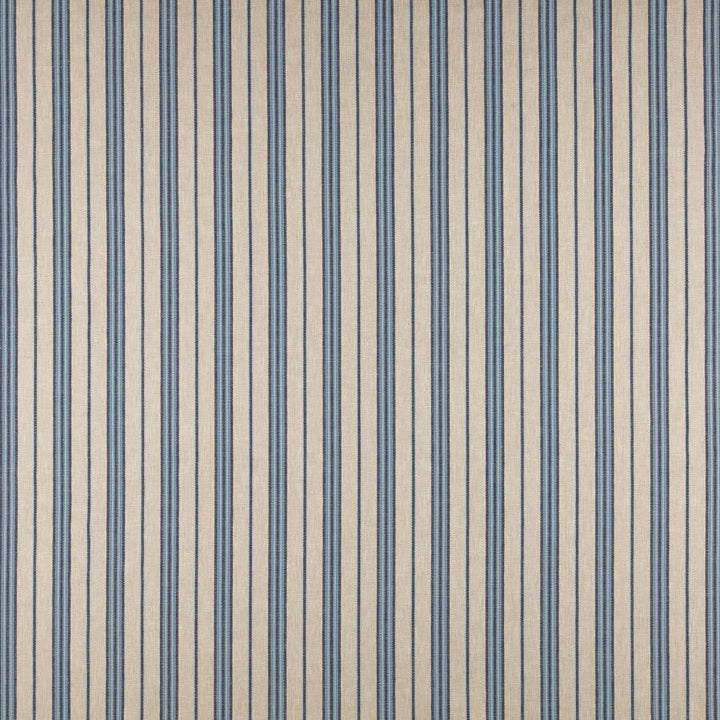 Swindon # 603 Blue Jeans by Maxwell Designer Fabric Stripes & Checks Iii 50% COTTON
50% POLYESTER INDIA H-3" 55" - Swanky Fabrics -