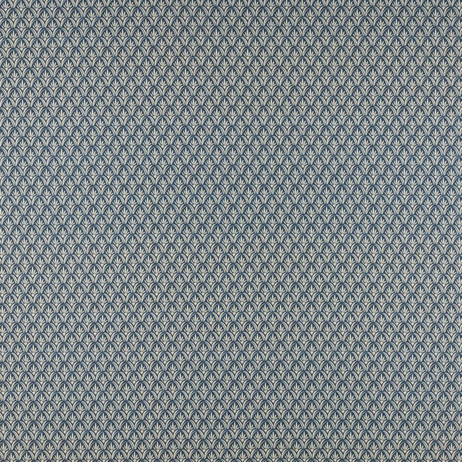 Stratton # 552 Admiral by Maxwell Designer Fabric Print Gallery Iii 85% COTTON
15% LINEN SPAIN V-3.3" H-1.4" 55" - Swanky Fabrics -