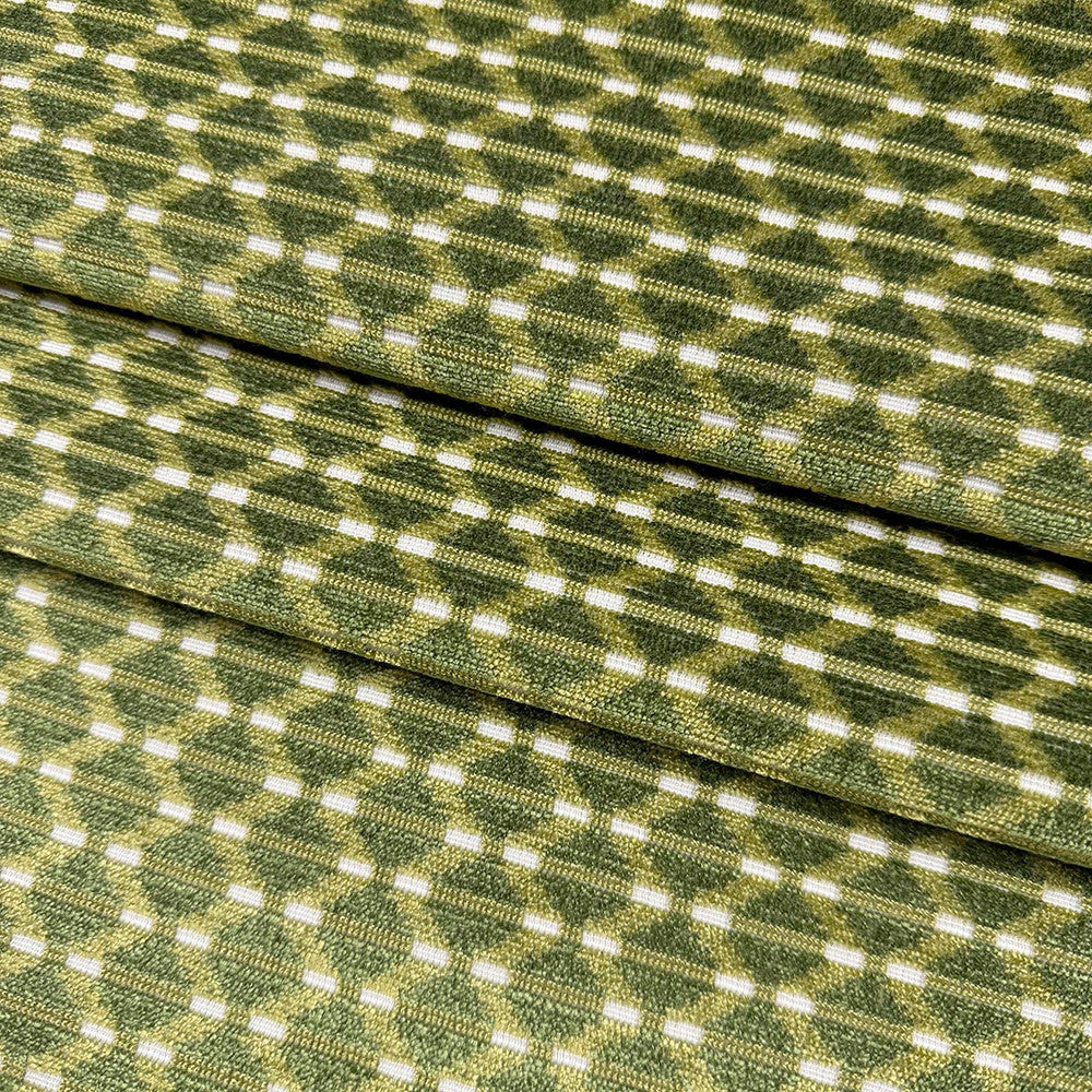 Sorbus Lime by Magnolia Fabric - 51 Viscose, 32 Polyester, 17 Cotton India 60000 Horizontal: 0.75 and Vertical: 1.5 54 - Fabric Carolina -
