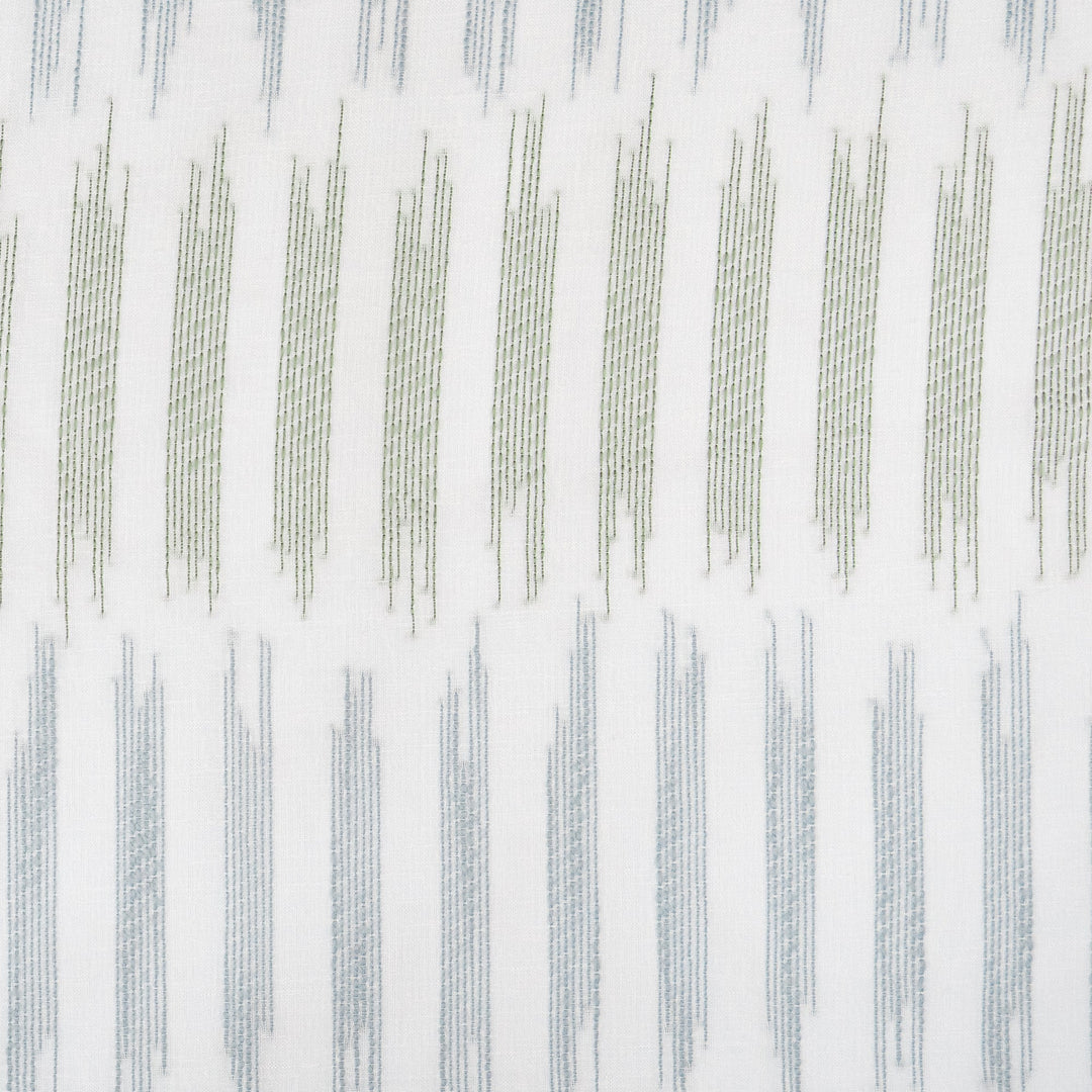 Sumter # 344 Pool by Maxwell Designer Fabric Sheer Escape 100% POLYESTER TURKEY V-15" H- 15.7" 118" - Swanky Fabrics -