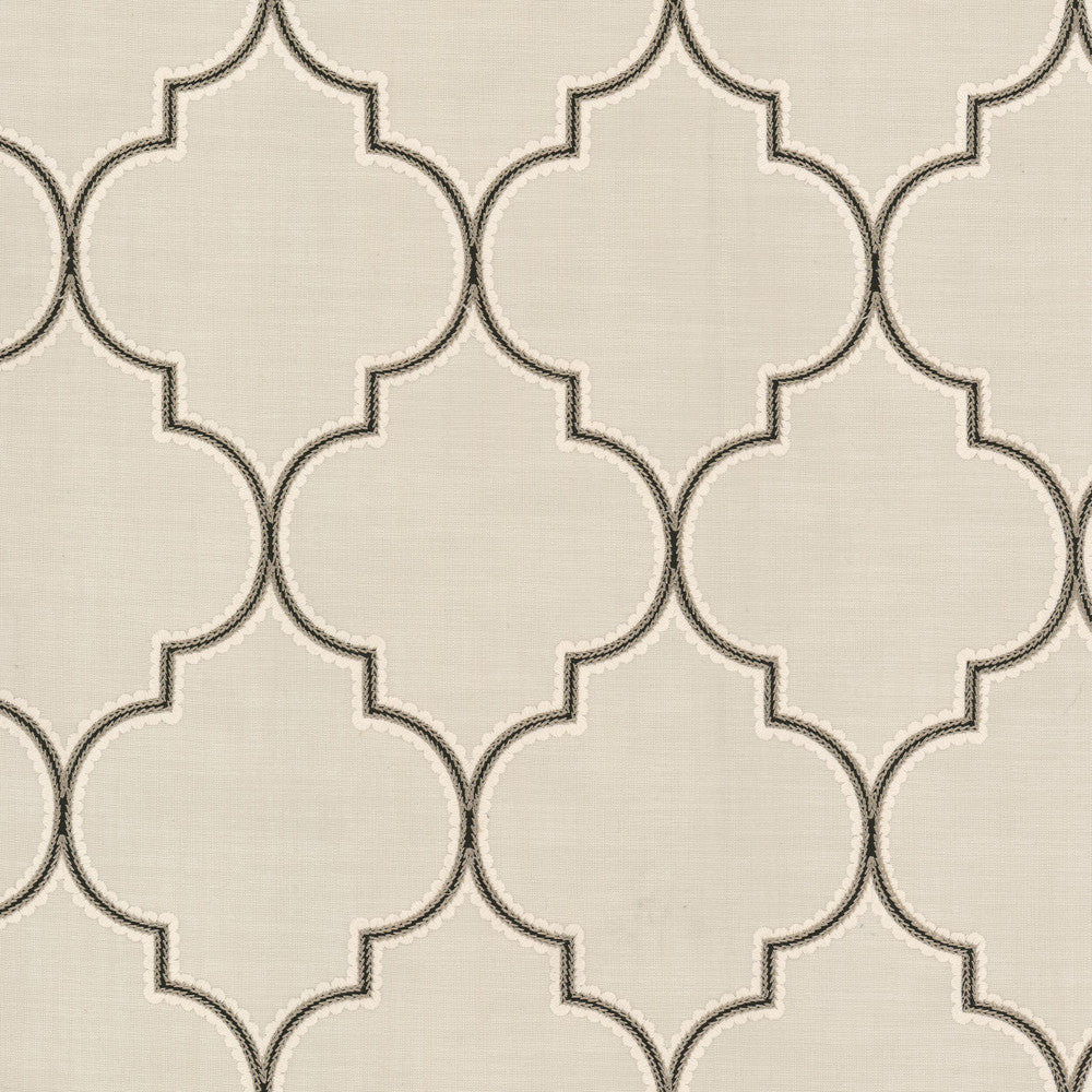 Souvenir 1 Domino by Stout Fabric RAINBOW LIBRARY ALMOND/GRANITE 46%COT 36%POL 18%SVI INDIA Horizontal: 6.625 and Vertical: 9.250 55 in - Fabric Carolina -