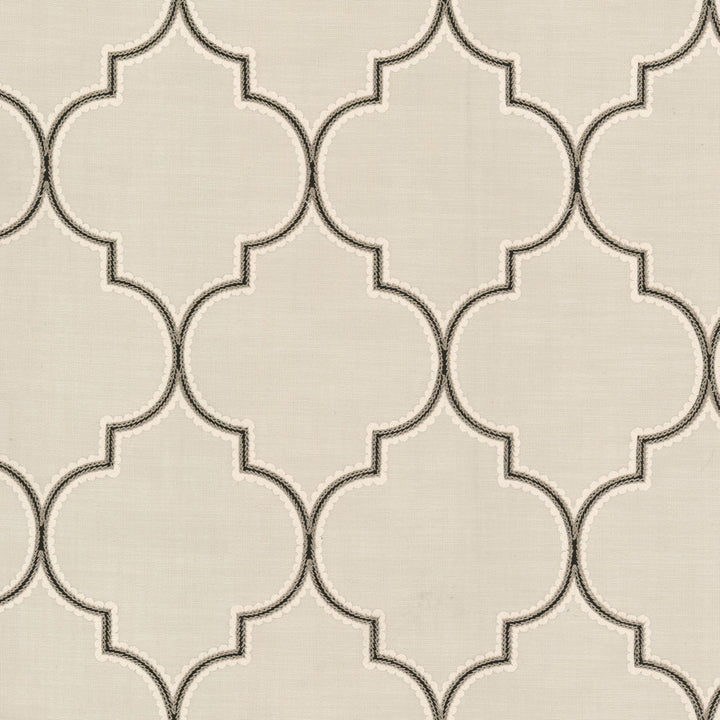 Souvenir 1 Domino by Stout Fabric RAINBOW LIBRARY ALMOND/GRANITE 46%COT 36%POL 18%SVI INDIA Horizontal: 6.625 and Vertical: 9.250 55 in - Fabric Carolina -