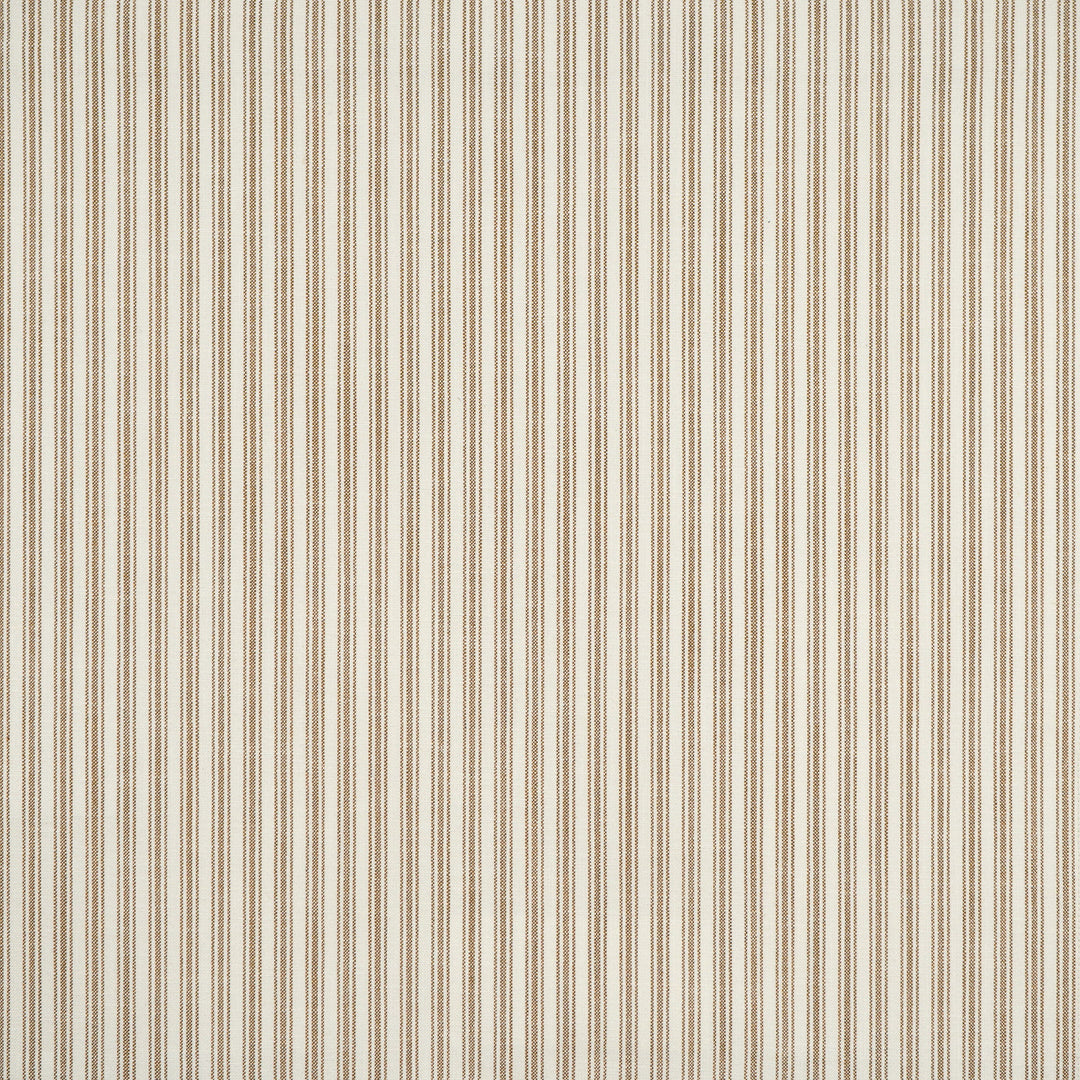 Spooner # 761 Ochre by Maxwell Designer Fabric Stripes & Checks Iv 82% COTTON 18% POLYESTER INDIA H-0.5" 54.5" - Swanky Fabrics -