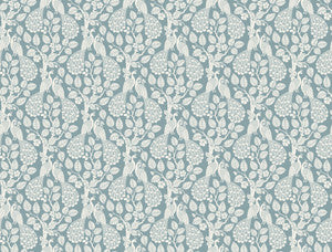 Teal Plumage Wallpaper by York Wallcoverings