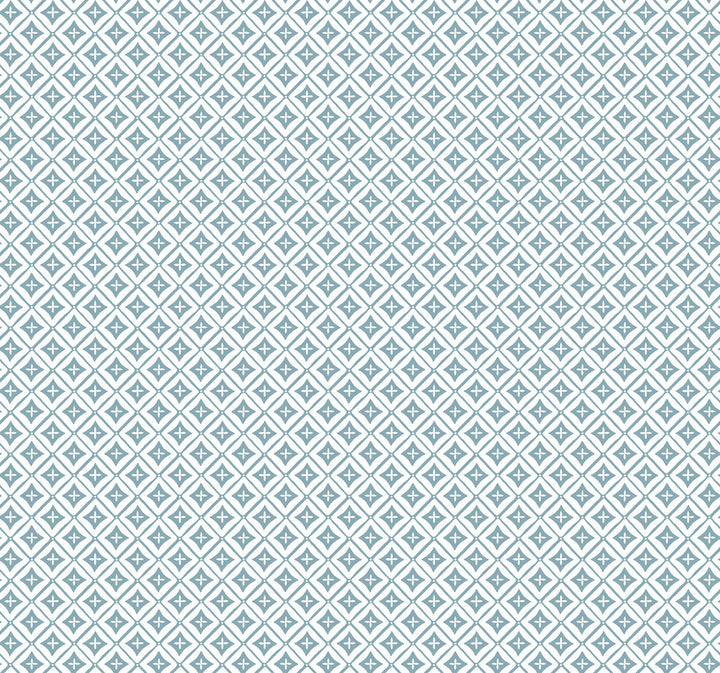 Blue Polaris Wallpaper by York Wallcoverings Small Prints Resource Library Covers about 60.8 square feet 27-in by 27-ft long roll Unpasted 25.25 - Fabric Carolina -