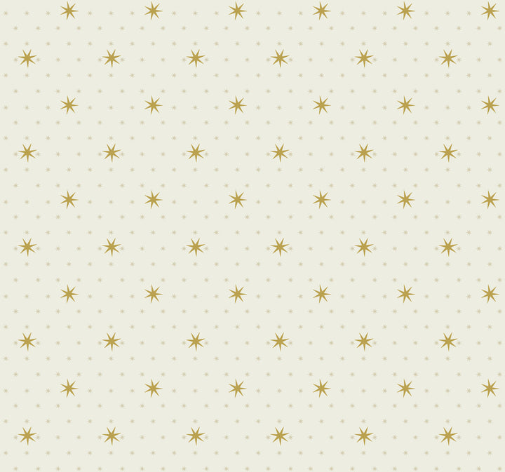 Stella Star Off White Metallic Wallpaper by York Wallcoverings Shimmering Finishes Covers about 60.8 square feet 27-in by 27-ft long roll Unpasted 25.25 - Fabric Carolina -