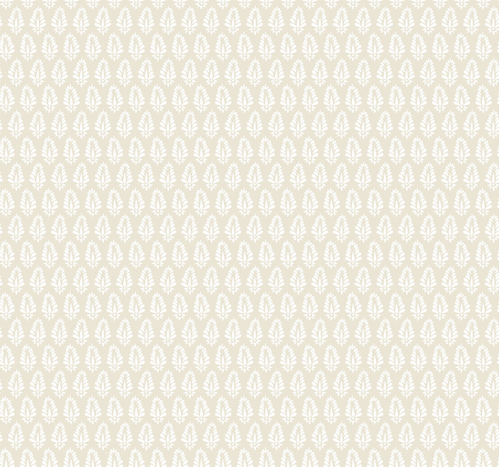 Mehndi Neutral Wallpaper by York Wallcoverings Montecito Covers about 60.8 square feet 27-in by 27-ft long roll Unpasted 25.25 - Fabric Carolina -