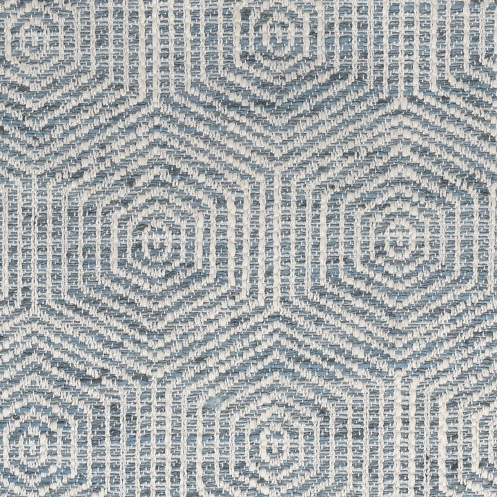 Spellbound 2 Haze by Stout Designer Fabric LIVING IS EASY BREEZE/SKY 100%POL INDIA WYZENBEEK 24 000 DOUBLE RUB WEAR TEST (HEAVY DUTY) Horizontal: 2.625 and Vertical: 4.875 54 in - Swanky Fabrics -