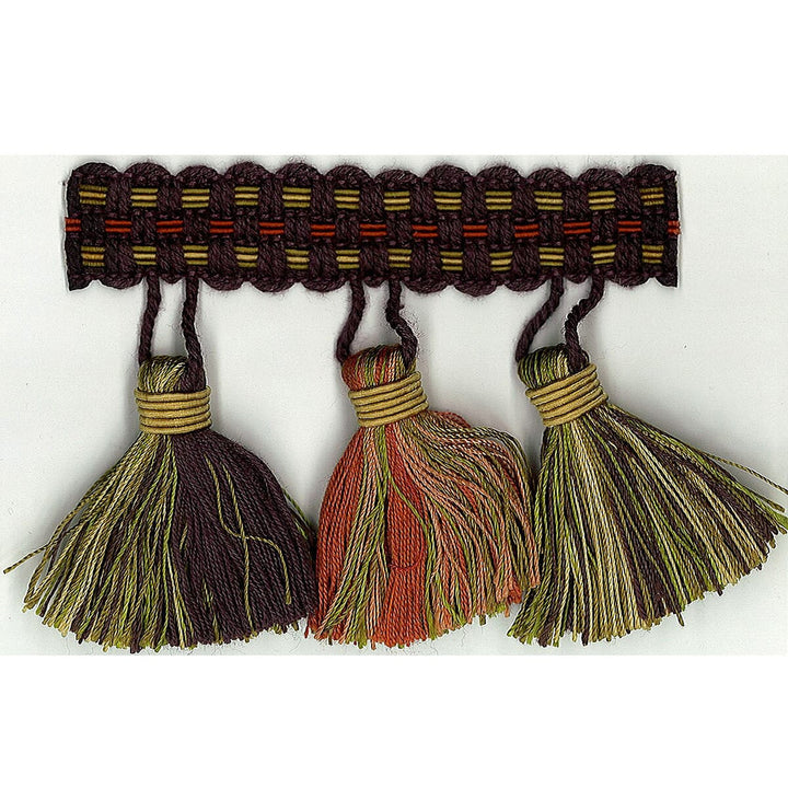 Sponsor 17 Eggplant by Stout Trim Stout Trim Sponsor 17 EggplantTrim ART OF DESIGN TRIM-2 TASSEL FRINGE CHINA </p><p>Repeat: H: 0.000, V: 0.000 3 in - Fabric Carolina -