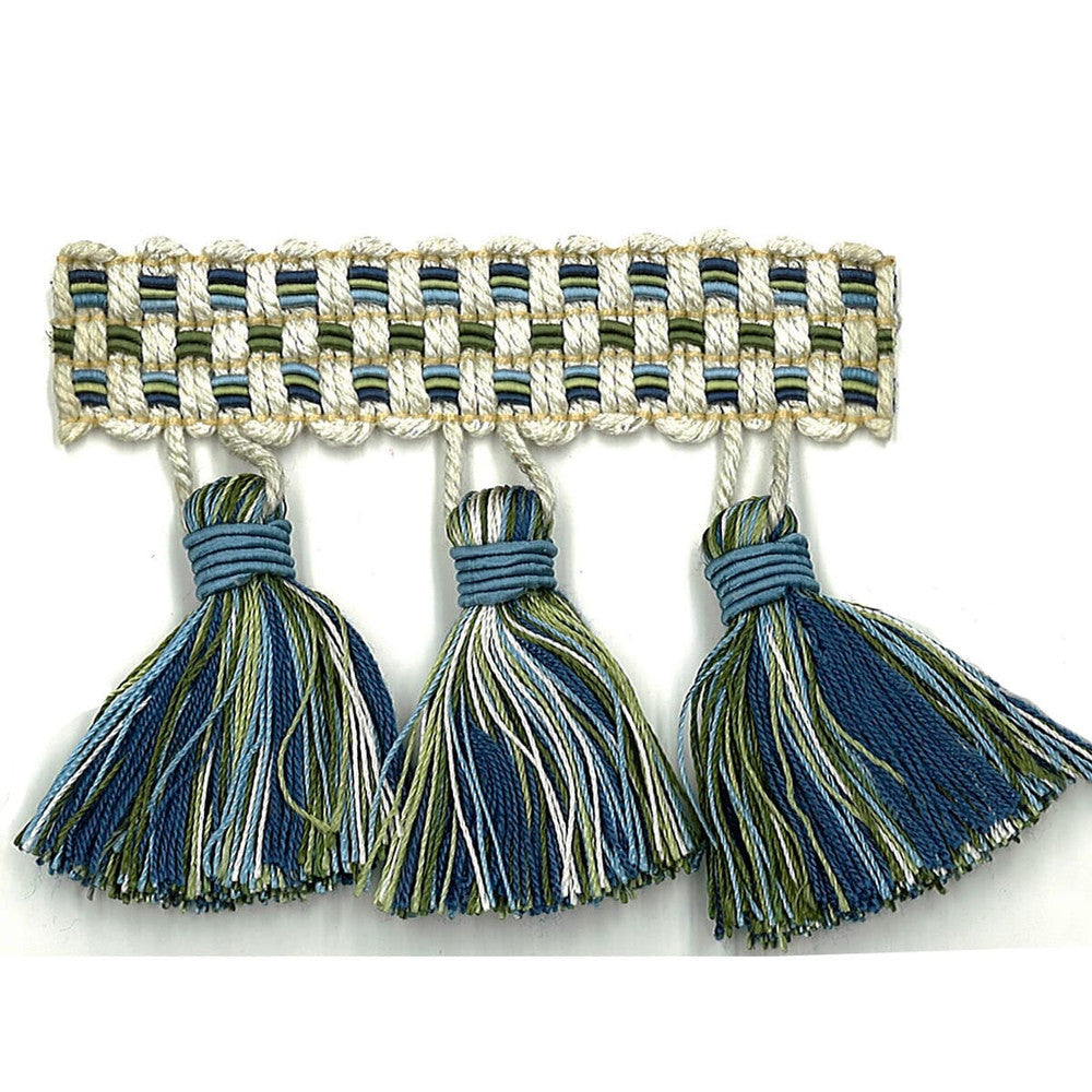 Sponsor 23 Marine by Stout Designer Trim ART OF DESIGN TRIM-2 TASSEL FRINGE 100%SVI CHINA </p><p>Repeat: 0 3 in - Swanky Fabrics -