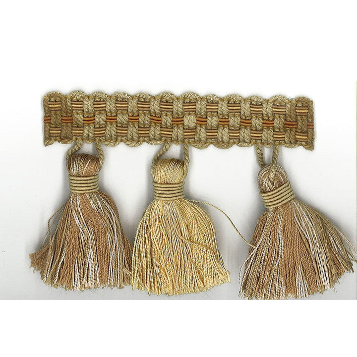 Sponsor 29 Fawn by Stout Designer Trim ART OF DESIGN TRIM-2 TASSEL FRINGE 100%SVI CHINA Horizontal: 0 and Vertical: 0 3 in - Swanky Fabrics -