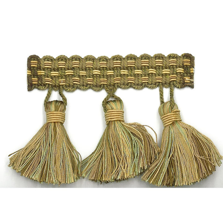 Sponsor 32 Sagebrush by Stout Trim Stout Trim Sponsor 32 SagebrushTrim ART OF DESIGN TRIM-2 TASSEL FRINGE CHINA </p><p>Repeat: H: 0.000, V: 0.000 3 in - Fabric Carolina -
