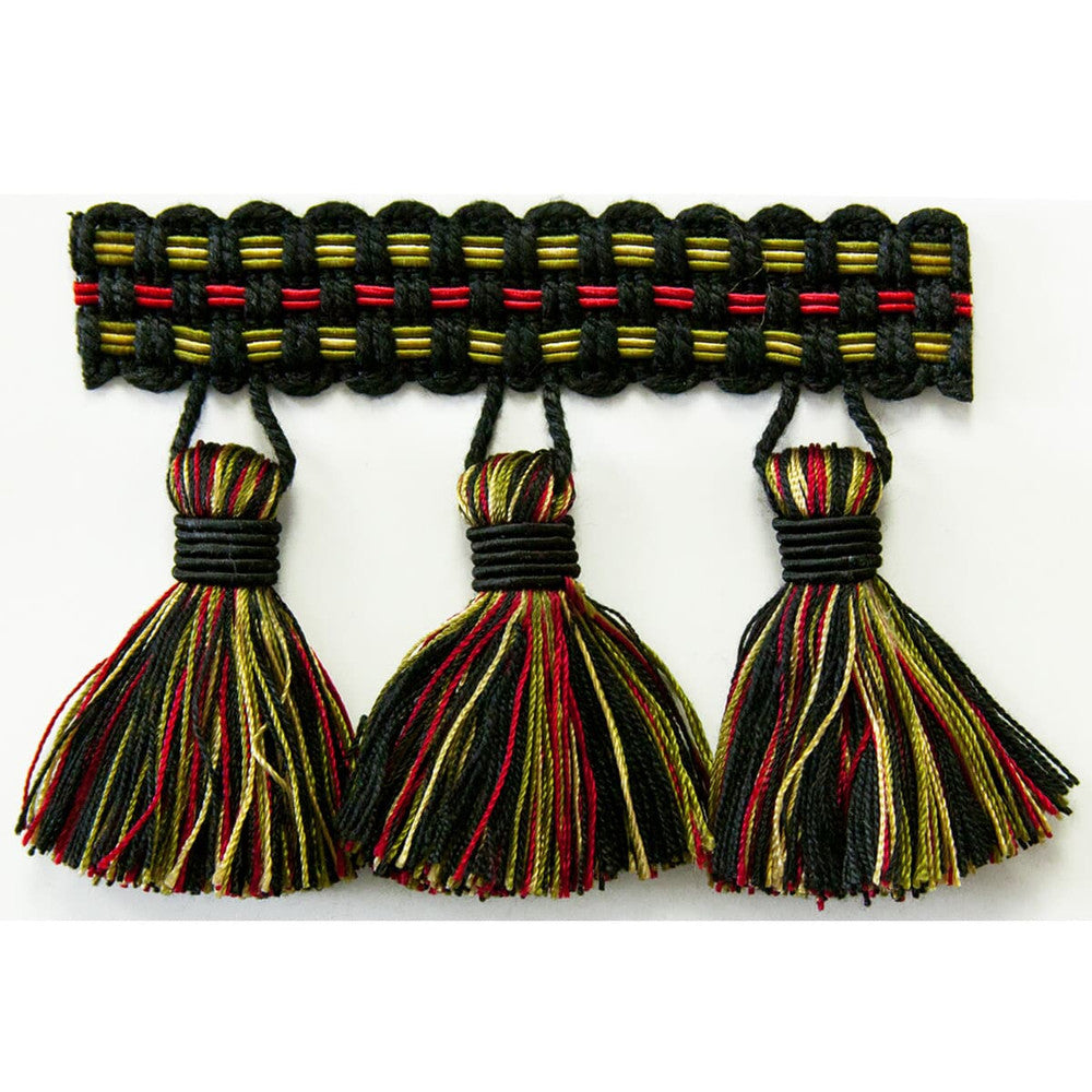 Sponsor 34 Morocco by Stout Trim ART OF DESIGN TRIM-2 TASSEL FRINGE 100%SVI CHINA Horizontal: 0 and Vertical: 0 3 in - Fabric Carolina -