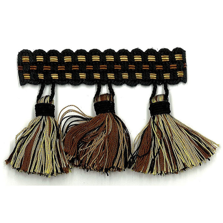 Sponsor 35 Granite by Stout Trim ART OF DESIGN TRIM-2 TASSEL FRINGE 100%SVI CHINA Horizontal: 0.000 and Vertical: 0.000 3 in - Fabric Carolina -