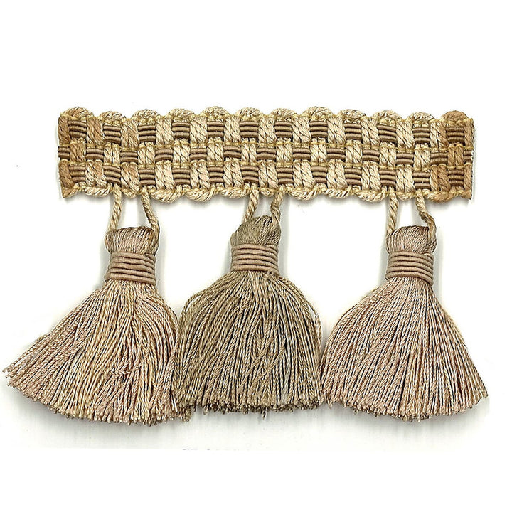 Sponsor 4 Linen by Stout Trim Stout Trim Sponsor 4 LinenTrim ART OF DESIGN TRIM-2 TASSEL FRINGE 100%SVI CHINA </p><p>Repeat: H: 0.000, V: 0.000 3 in - Fabric Carolina -