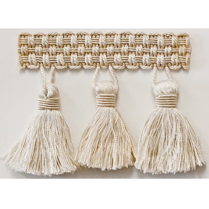 Sponsor 6 Vanilla by Stout Trim Stout Trim Sponsor 6 VanillaTrim ART OF DESIGN TRIM-2 TASSEL FRINGE 100%SVI CHINA </p><p>Repeat: H: 0.000, V: 0.000 3 in - Fabric Carolina -