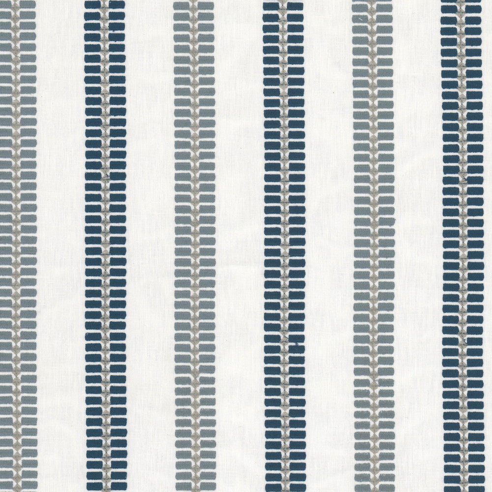 Squaredance 2 Slate by Stout Fabric Stout Fabric Squaredance 2 SlateFabric Color My Window Seacrest/Azure 52%Pol 48%Cot %Remb India </p><p>Repeat: H: 6.75, V: 4.75 54 in - Fabric Carolina -