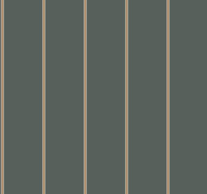 Green Social Club Stripe Wallpaper by York Wallcoverings