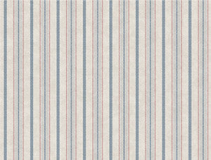 Red & Blue Shirting Stripe Wallpaper by York Wallcoverings