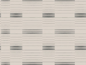 Black & Beige Dashing Stripe Wallpaper by York Wallcoverings