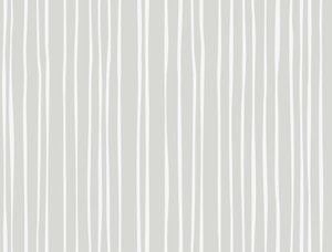 Grey & Cream Liquid Lineation Wallpaper by York Wallcoverings