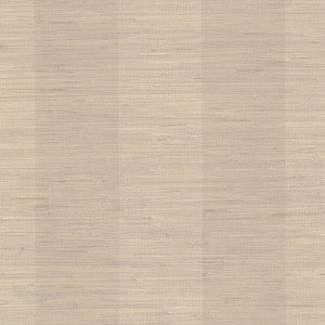 Oakland Mauve Grasscloth Stripe Wallpaper by Chesapeake