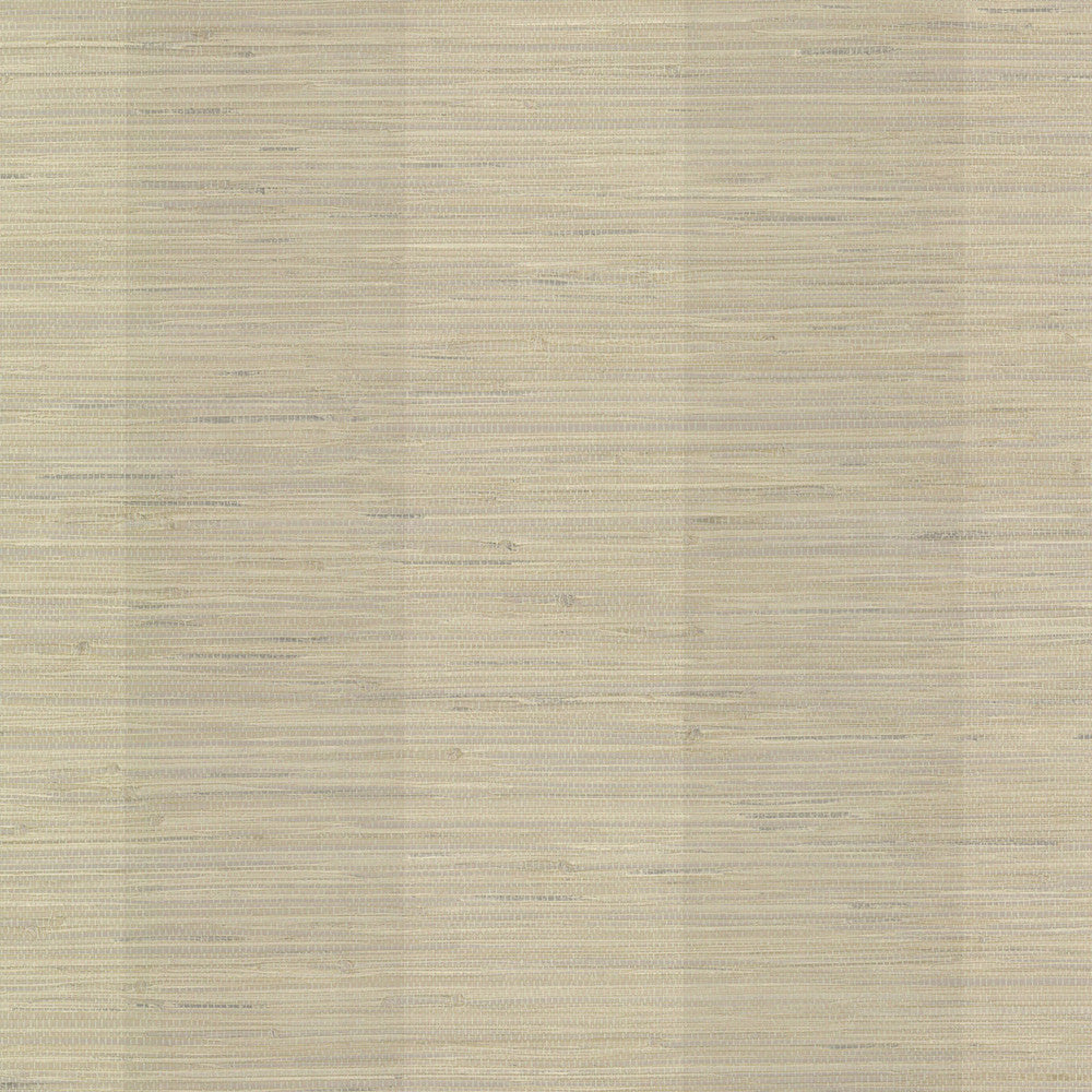 Oakland Pewter Grasscloth Stripe Wallpaper by Chesapeake Stripes By Chesapeake Covers about 56.4 square feet 20.5-in by 33-ft long roll Prepasted 20.5 - Fabric Carolina -
