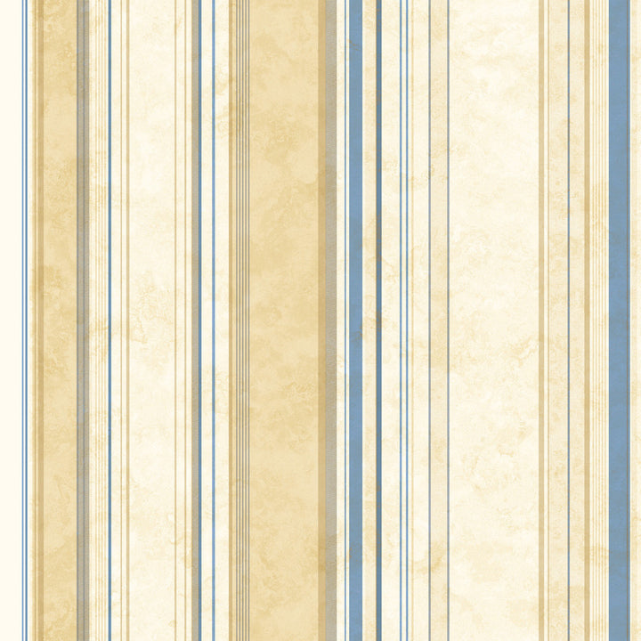 Cape Elizabeth Navy Lookout Stripe Wallpaper by Chesapeake Stripes By Chesapeake Covers about 56.4 square feet 20.5-in by 33-ft long roll Prepasted 0 - Fabric Carolina -