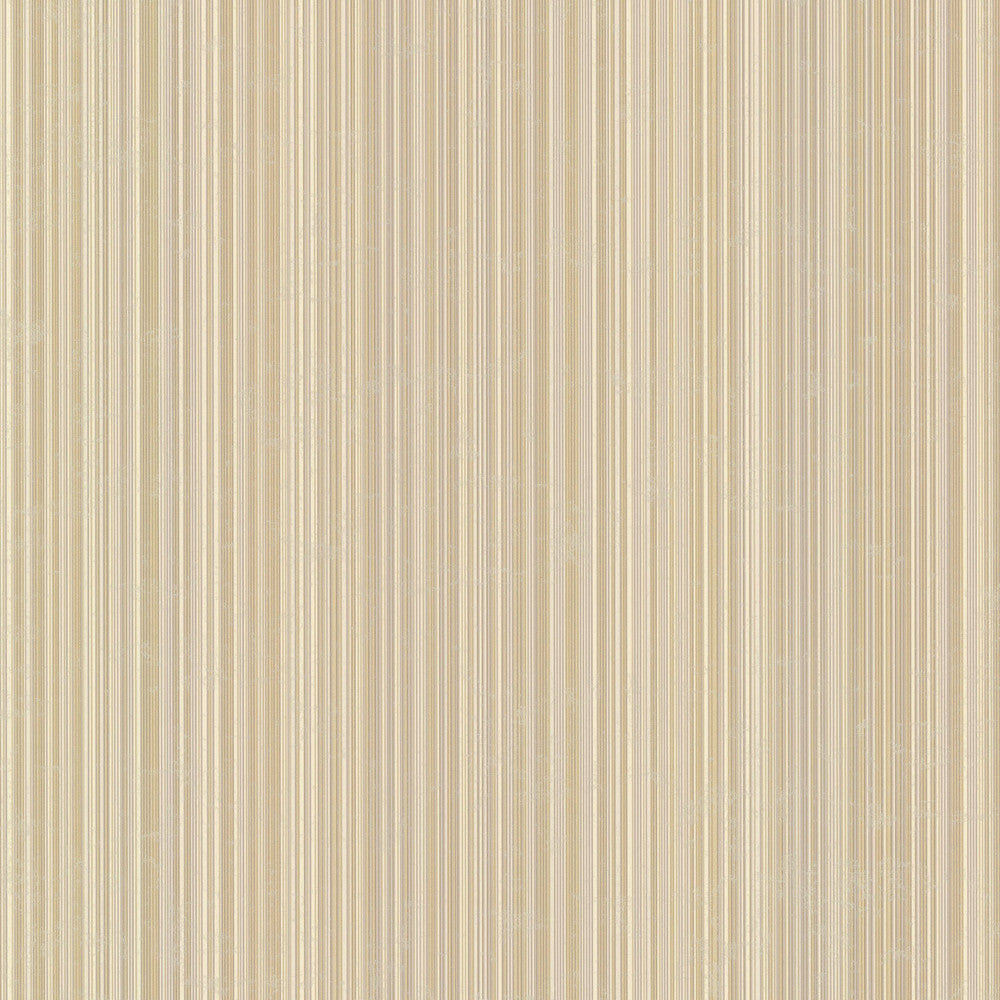 Wells Beige Candy Stripe Wallpaper by Chesapeake Stripes By Chesapeake Covers about 56.4 square feet 20.5-in by 33-ft long roll Prepasted 20.5 - Fabric Carolina -